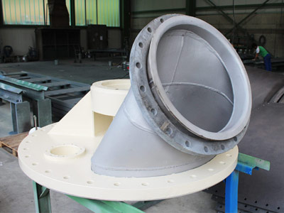 Konen und Übergangsstücke: Übergangsstück aus dem Werkstoff 1.4529